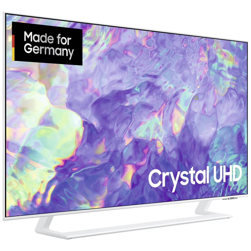 Samsung GU50CU8589UXZG LED-TV 125 cm (50" ) - CI+, DVB-C, DVB-S2, DVB-T2 HD, UHD, WLAN, Smart TV Weiß [Energieklasse G] (GU50CU8589UXZG)