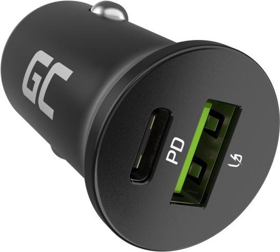 Green Cell PowerRide Nano 38W USB-C USB-A PD 3.0 Ultra Charge (CADM-GC-38AC)