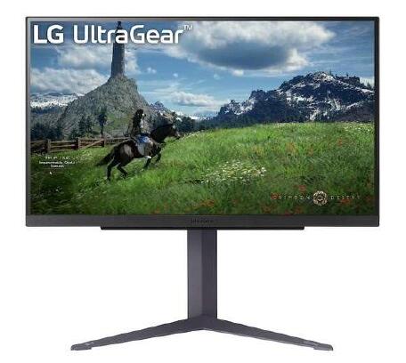 LG UltraGear 27GS85QX-B.AUE, Gaming-Monitor - (68.4 cm (27 Zoll), dunkelgrau, WQHD, IPS, HDMI, DP, USB-Hub, 180Hz Panel) [Energieklasse F] (27GS85QX-B.AEU)