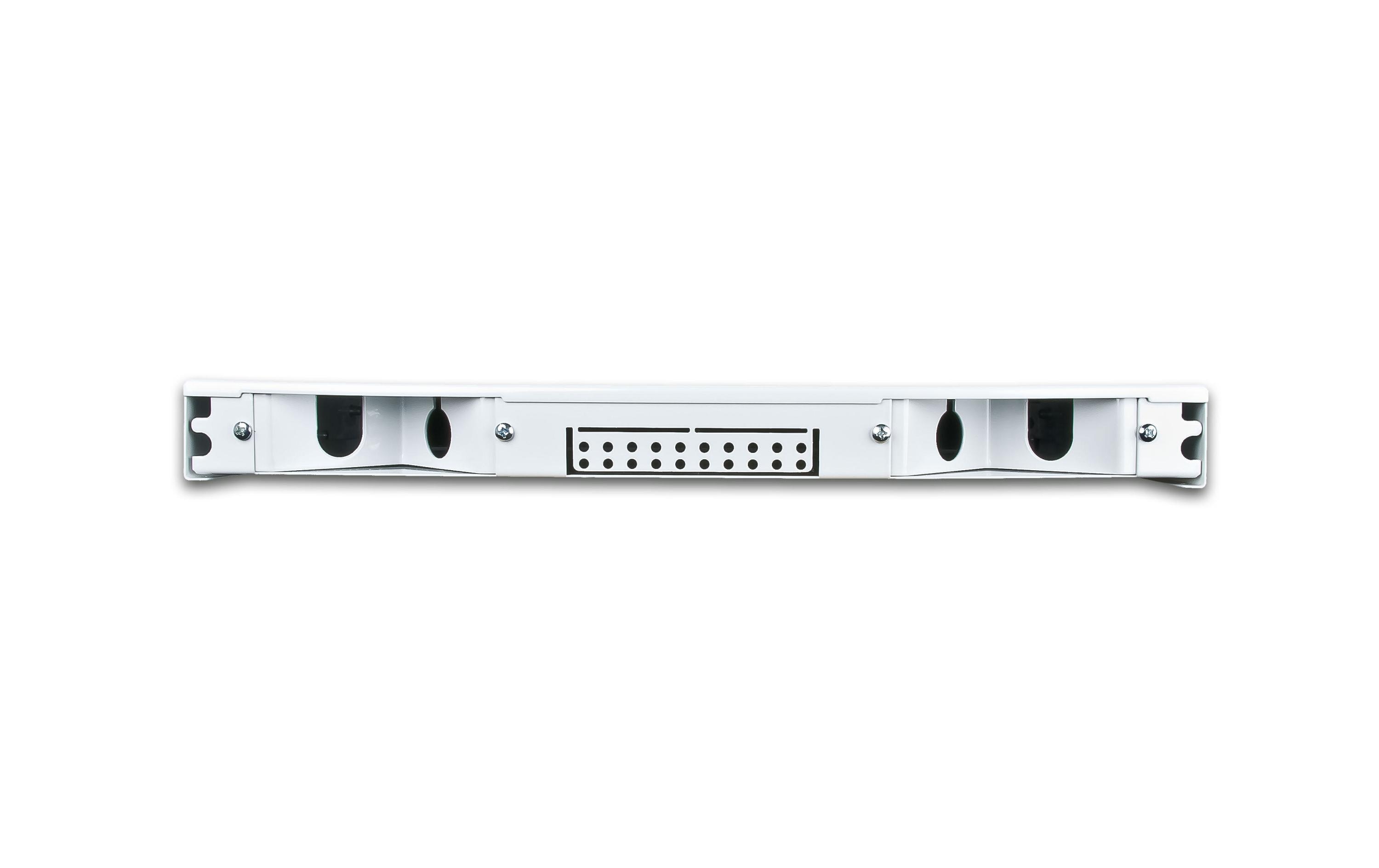 Lightwin LVL GREY PREMIUM 19" LWL Verteilerlade 1HE Leergehäuse Grau