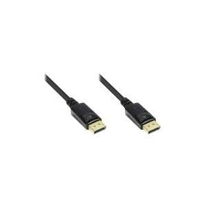 GoodConnections DisplayPort 1.2 (ST-ST) 2m Anschlusskabel 4K 60Hz Schwarz (4810-020G)