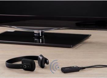 Hama Twin Kabelloser Bluetooth-Audiosender für Bluetooth-Headset, Funklautsprecher