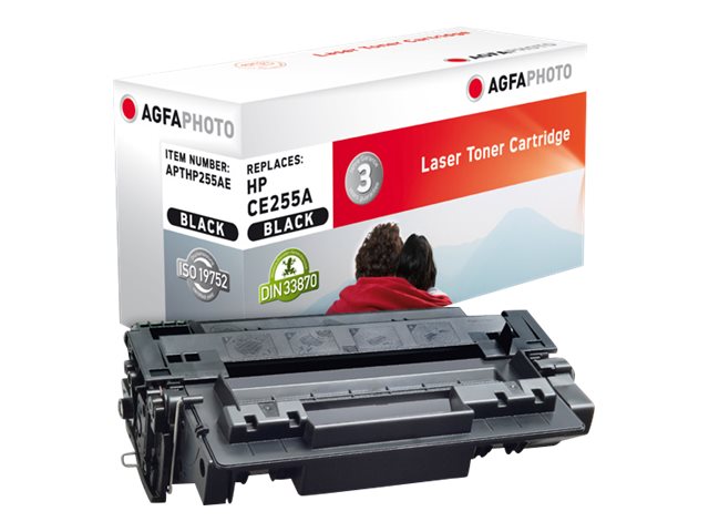 AgfaPhoto Tonerpatrone APTHP255AE 6000 Seiten Schwarz