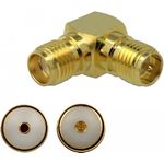 DeLOCK RF-Adapter RP-SMA (W) gewinkelt bis SMA (W) (89965)