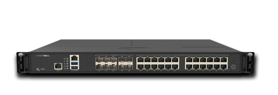 SonicWall NSa 3800 Firewall 12 Gbit/s 1U (03-SSC-1843)