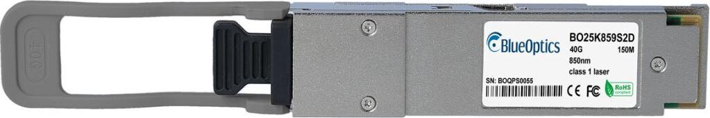 Kompatibler Lenovo ATYW BlueOptics© BO25K856S2D QSFP Transceiver, LC-Duplex, 40GBASE-SR2-BIDI, Multimode Fiber, 832-918nm, 100M, 0°C/+70°C (ATYW-BO)