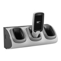 Zebra Solutions MC18 3-SLOT HD LOCKING CRADLE High Density (HD) LOCKING 3-Slot Charging Cradle (Display facing out). Requires PWRS-14000-241R, DC line cord und Country Specific AC line cord sold separately. (CRD-MC18-3SLCKH-01)