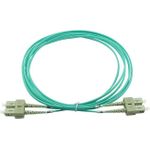 Kompatibles Corning 575702T512000007.5M BlueOptics Duplex LWL Patchkabel, SC-UPC/SC-UPC beige, 7.5 Meter, Multimode, G50/125µm OM3, Eingangsdämpfung: unter 0.2dB, Markenfaser, Keramik Ferrule, inkl. Messprotokoll (575702T512000007.5M-BO)