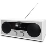 TechniSat DIGITRADIO 451 CD IR Persönlich Analog & Digital Schwarz - Weiß (0001/3938)