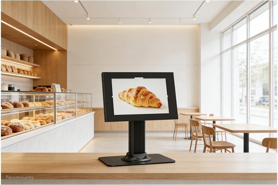Neomounts DS15-631BL1 Tablet-Ständer für Schreibtisch max. 3 kg schwarz Stahl (DS15-631BL1)