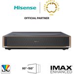 Hisense PT1 4K Smart Trichroma Laser Cinema Ultrakurzdistanz Beamer 2.500 ANSI Lumen (20016800)
