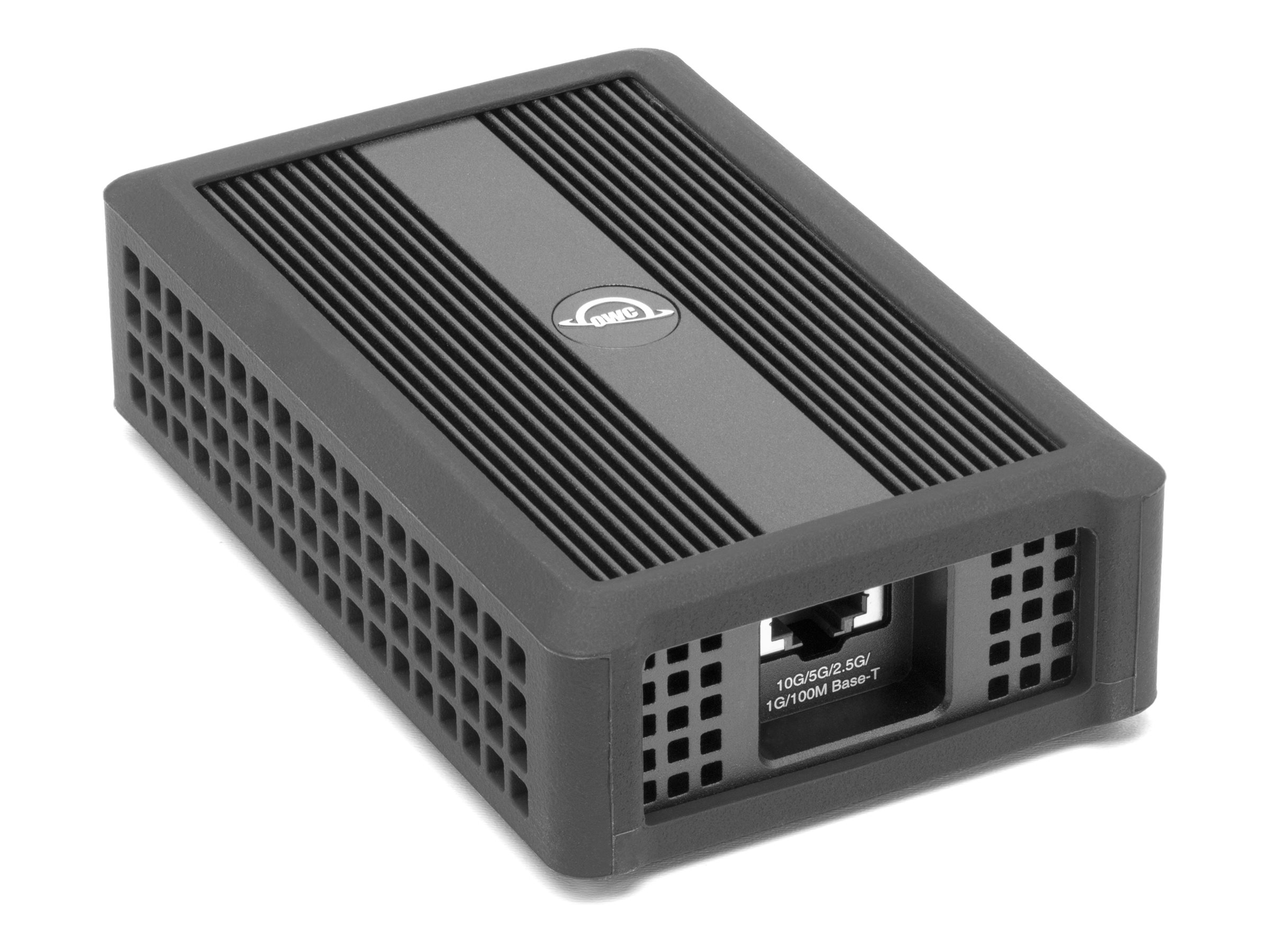 OWC OWCTB4ADP10GBE Thunderbolt 4 10Gb Ethernet Adapter Silber, Schwarz