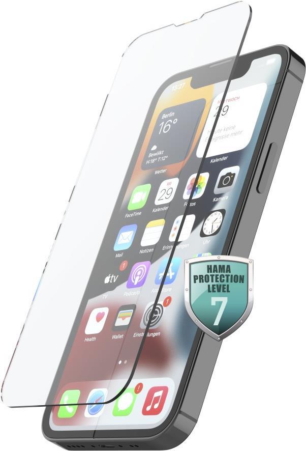 Hama Schutzglas für Apple iPhone 14 Klare Bildschirmschutzfolie (00216341)