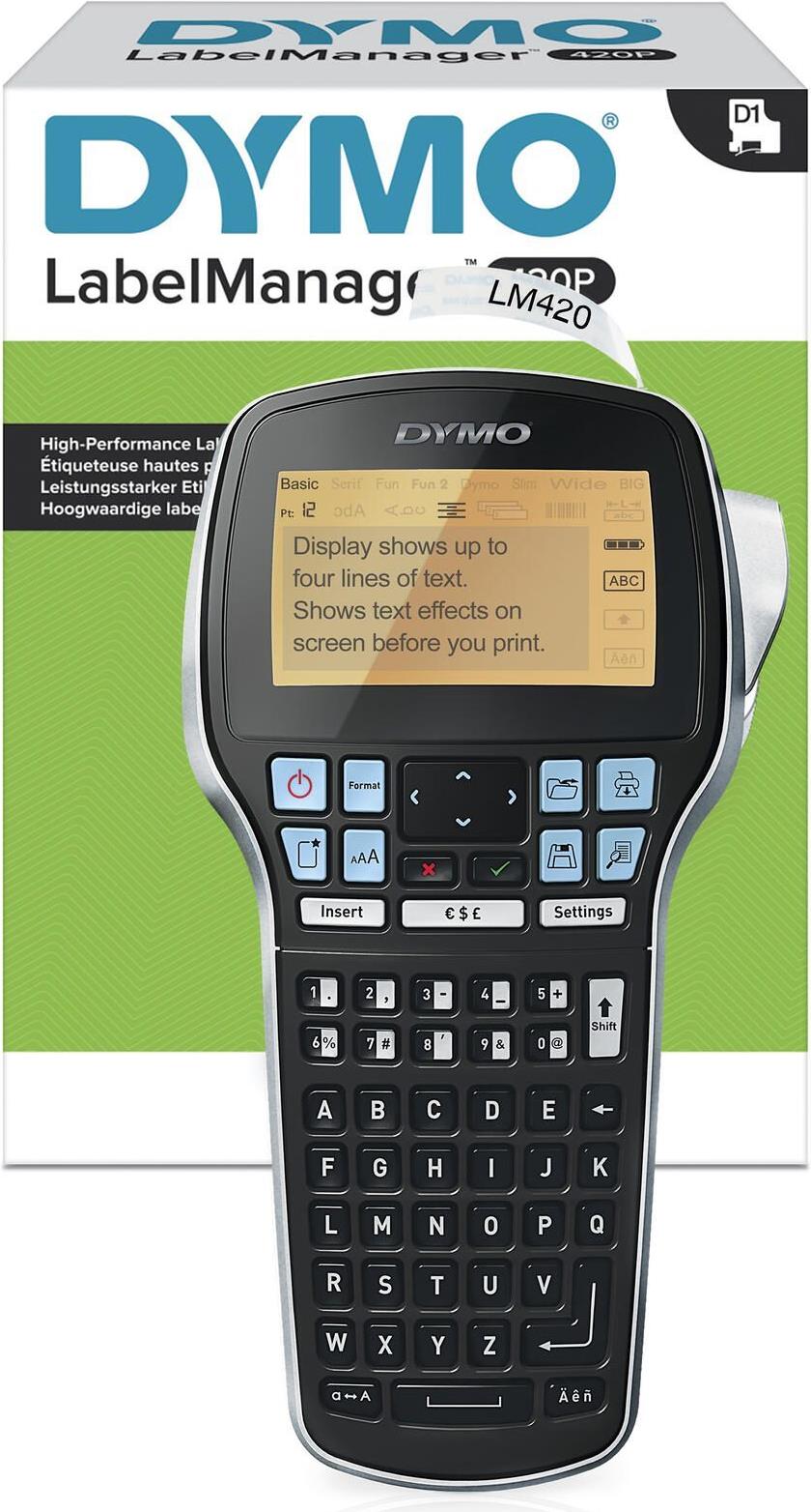 Dymo LabelManager 420P Etikettendrucker 180 dpi Schwarz