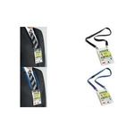 DURABLE Namensschild A6 mit Textilband 20 DUO PP 1 Pg. à 10 Stück 852501