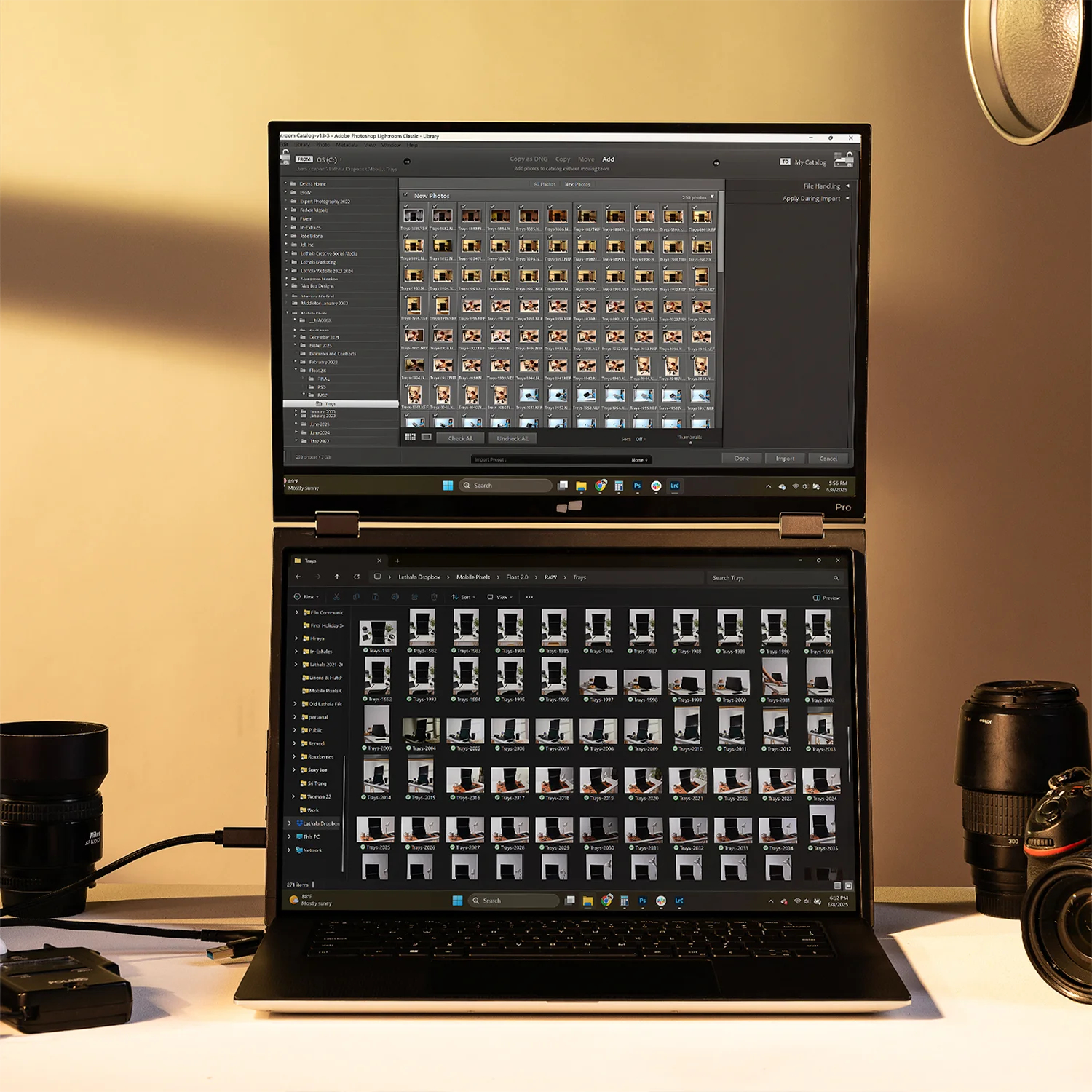 Mobile Pixels Duex Float 2 Pro Tragbarer Monitor 16" 2560x1600 120 Hz Schwarz