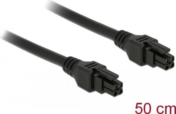 DeLOCK Stromkabel 4-polig Micro-Fit (M) bis 4-polig Micro-Fit (M) (85374)