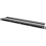 Lanberg PPU6-0024-B Patch Panel 0.5U (PPU6-0024-B)