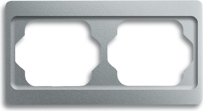 Busch Jaeger 1754-0-4125 Wandplatte/Schalterabdeckung Titan (1754-0-4125)