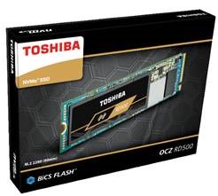 Toshiba RD500 M.2 500 GB PCI Express 3.0 BiCS FLASH TLC NVMe (RD500-M22280-500G)