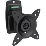 Assmann/Digitus Monitorwandhalterung Schwenkf. Digitus Wandhalterung für LCD/LED Monitor bis zu, 69cm (27") +-15ø drehbar, 360ø rotierbar, 15kg max Belastung, max VESA 100x100 (DA-90350)