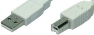 Mcab 2M USB 2.0 A/B CABLE M/M GREY SOLUTION EDITION (SON6840)