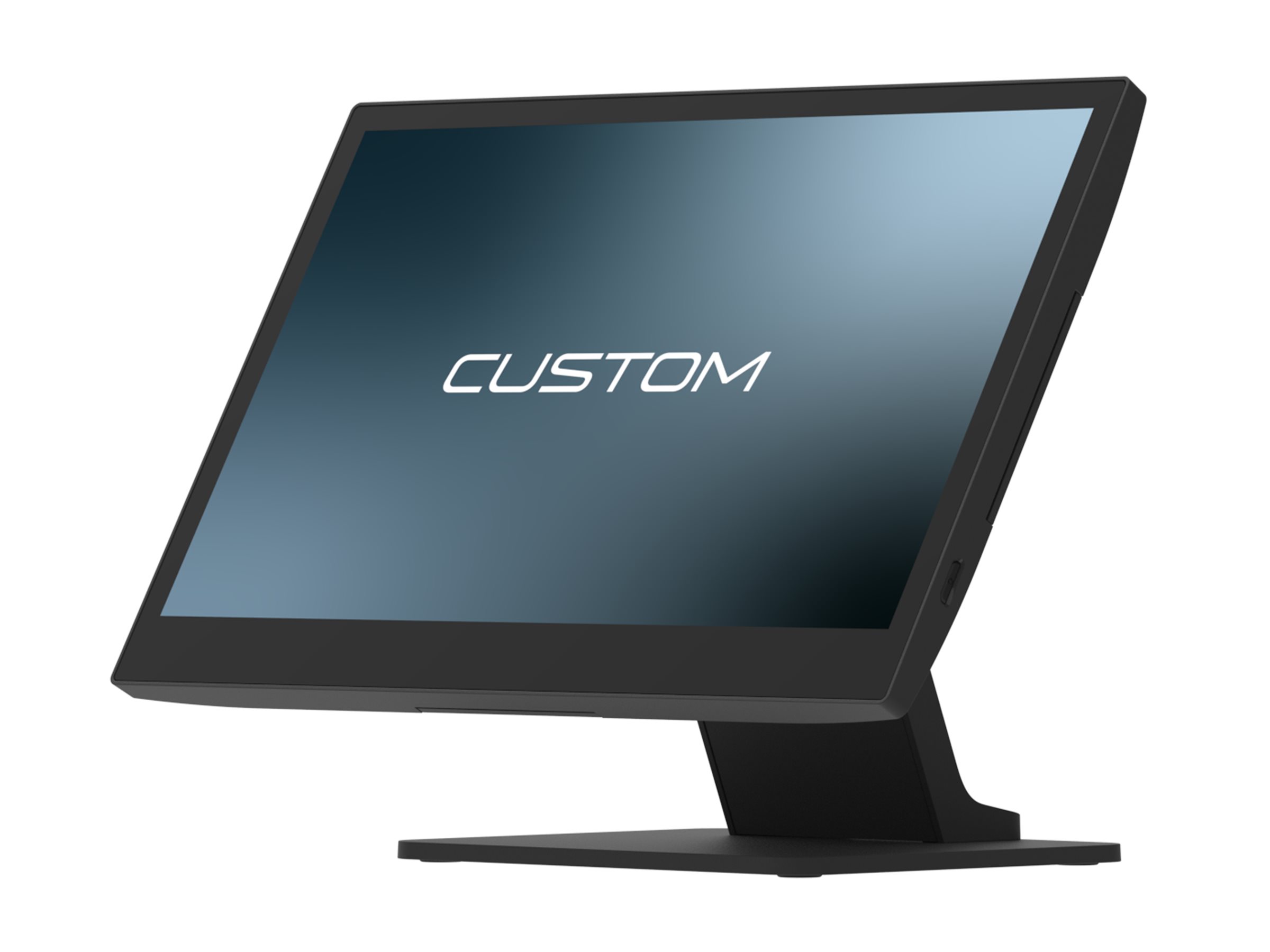 Custom TREK 21.5" All-in-One POS-Terminal Full HD Touchscreen Intel Core i3 N305 8 GB RAM 128 GB SSD Wi-Fi 6 Schwarz