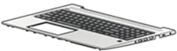 HP L45091-B31 Notebook-Ersatzteil Gehäuse-Unterteil+Tastatur (L45091-B31)