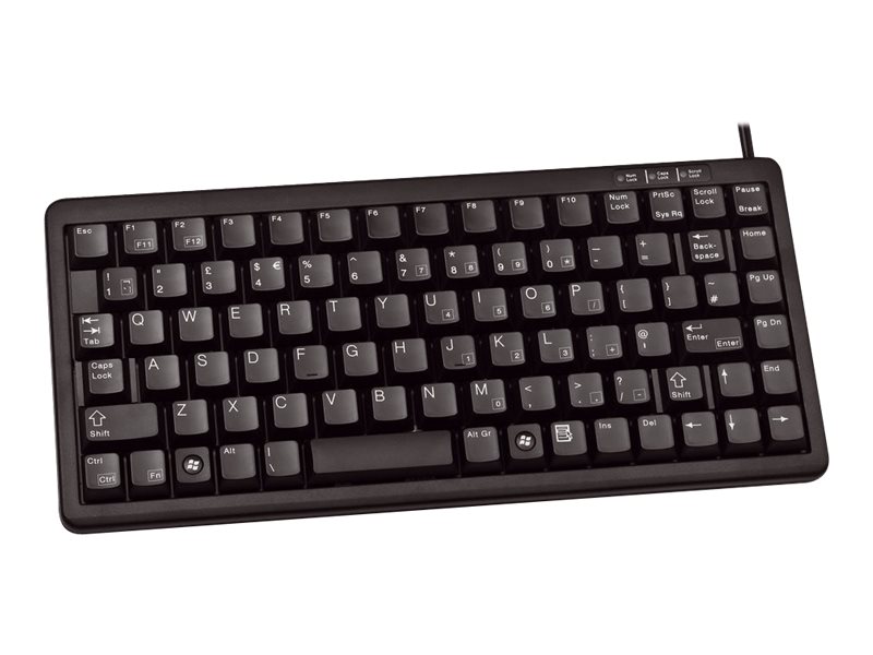 CHERRY ML4100 Slim Line Tastatur PS/2, USB QWERTY US Englisch Schwarz