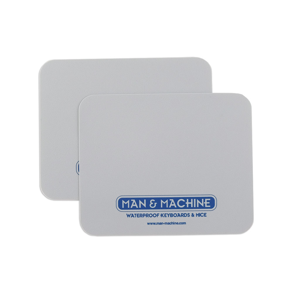 MAN&MACHINE MPAD/G6 Silikon-Mauspad 5er Pack Grau