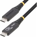 StarTech.com 1,0m(3,3ft) USB4 Cable, USB-IF Certified USB-C Cable, 40 Gbps (1M-40G-USB4-CABLE)