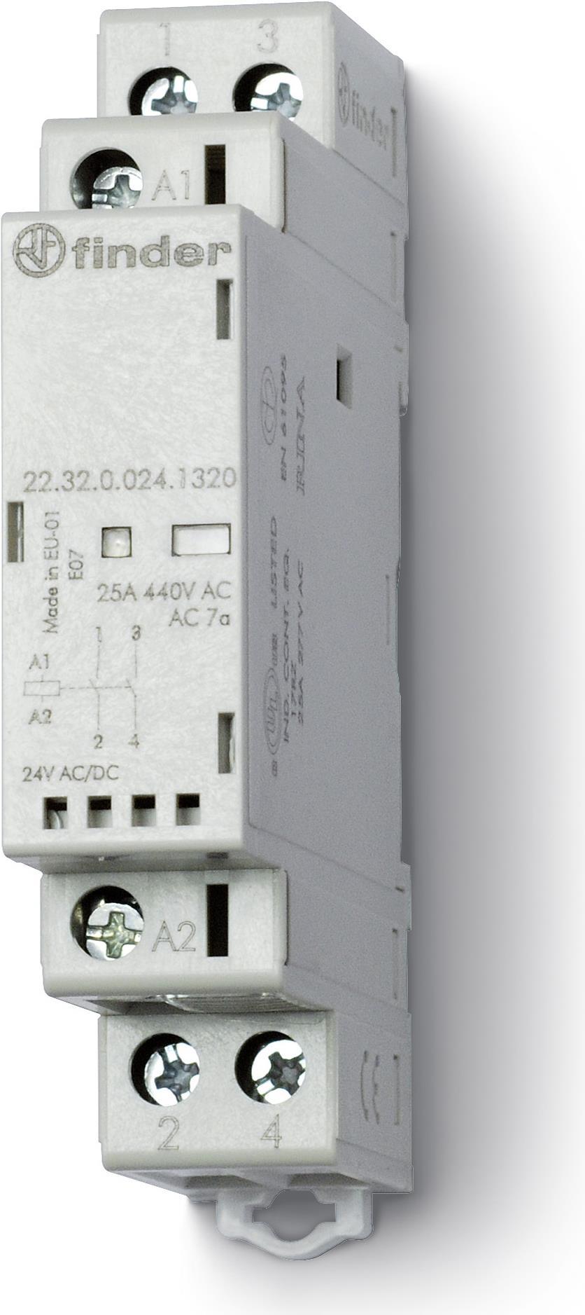 Finder 22.32.0.024.4320 Leistungsrelais Grau 2 (223200244320)