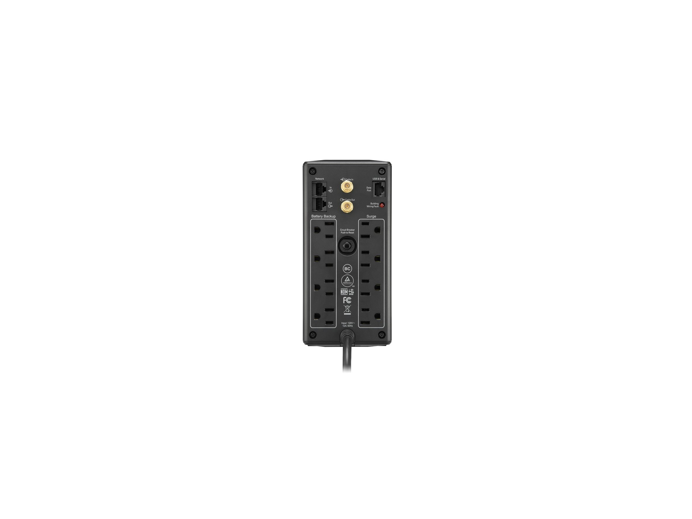 APC Back-UPS Pro BX1000M USV 1000 VA 600 W 8 Ausgänge AVR LCD Schwarz