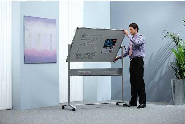 Nobo Classic Stahl magnetische mobile Tafel 1500 x 1200 mm Weiß