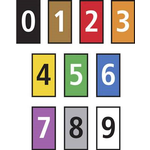 Hellermann Tyton 561-00100 Kabelmarkierer Mehrfarben Polyamide 6.6 (PA66) 3 mm 1000 Stück(e) (561-00100)