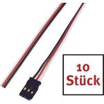 Reely Servo Steckerkabel 10 St. 30.00 cm 0.14 mm² flach (RE-6992139)