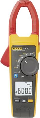 Fluke 375 FC Hand-Multimeter, Stromzange digital CAT III 1000 V, CAT IV 600 V Anzeige (Counts): 6000 (4695932)