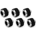 Alphacool Apex Grip HardTube Anschluss 13mm G1/4 chrom Set 6 St. (14927)