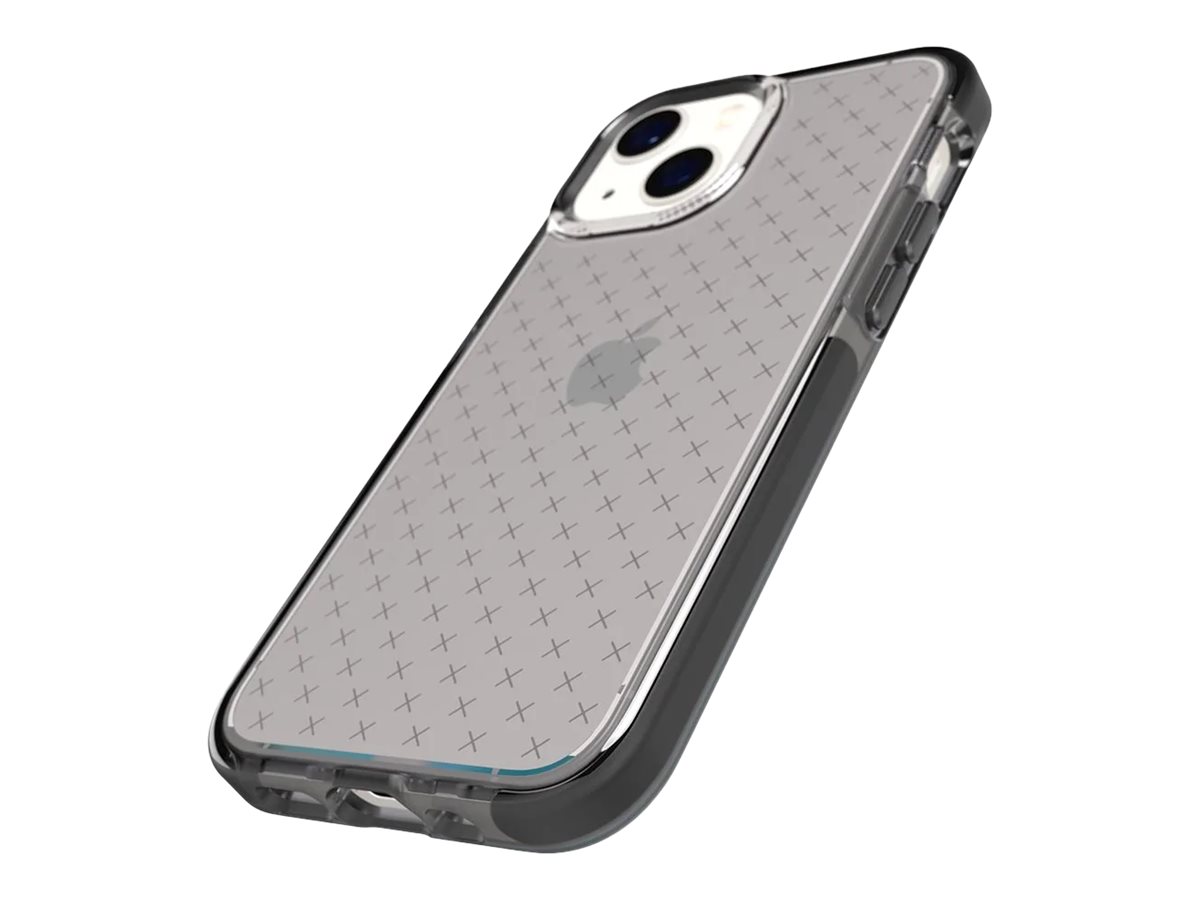 Tech21 Evo Check Schutzhülle Apple iPhone 13 mini 5,4" FlexShock Schwarz Transparent