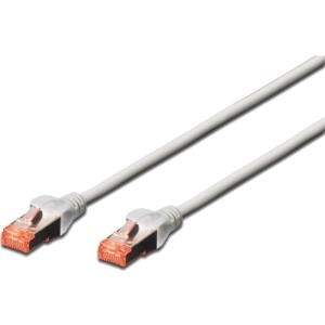 Assmann/Digitus/Ednet DIGITUS CAT 6 PATCH CABLE 3P CAT 6-zertifiziert, Type CM (UL) C (UL) CMH E222711-F3 3P/ETL Verified, UL-gelistet, Kategorie: CAT 6, Schirmung: S-FTP, Paare in Metallfolie und Geflecht geschirmt, Kabelaufbau: 4 x 2 AWG 26/7, Twisted Pair, Farbe: grau,/ (DK-1644-0025)