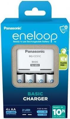 Panasonic eneloop Basic BQ-CC51 (K-KJ51MCD40E)