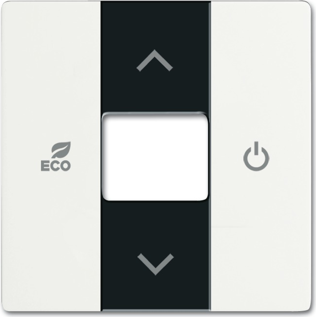 Busch-Jaeger 6235-884. Produktfarbe: Schwarz, Weiß, Markenkompatibilität: Busch-Jaeger, Oberflächentyp: Glänzend (6220-0-0494)