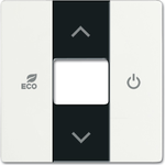 Busch-Jaeger 6235-884. Produktfarbe: Schwarz, Weiß, Markenkompatibilität: Busch-Jaeger, Oberflächentyp: Glänzend (6220-0-0494)