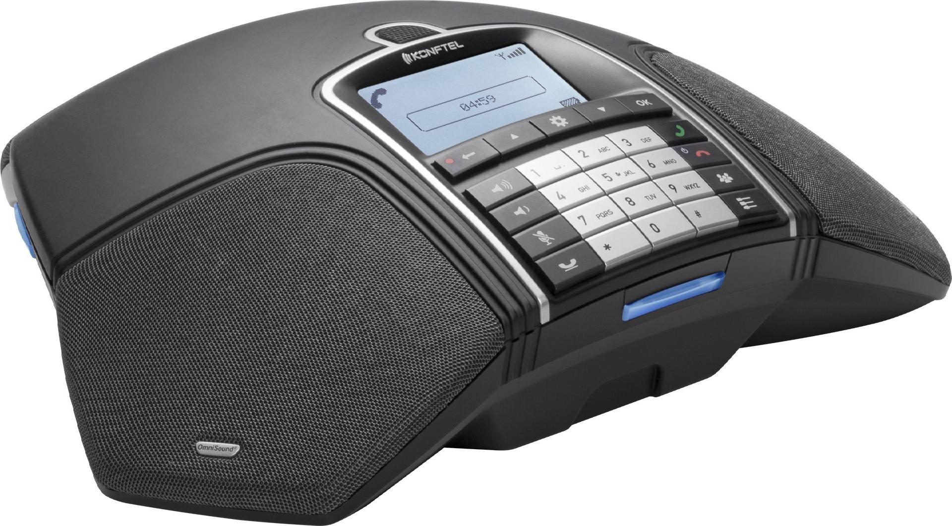 Konftel 300Wx Schnurloses DECT/GAP Konferenztelefon Liquorice Black