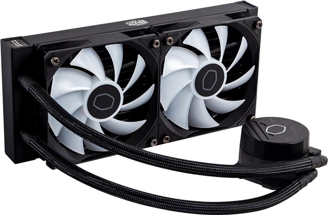 Cooler Master MasterLiquid Lite 240L Core ARGB Prozessor-Flüssigkeitskühlsystem Schwarz