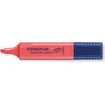 STAEDTLER Textmarker "Textsurfer Classic", rot Strichstärke: 1,0 - 5,0 mm, Keilspitze, lichtbeständig (364-2)