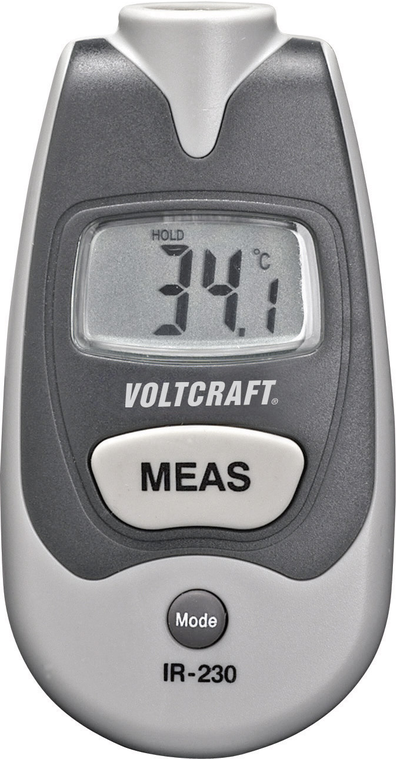 Voltcraft IR-230 Infrarot-Thermometer,Optik 1:1 -35 bis +250 °C IR-Thermometer mit Tasche (IR 230)