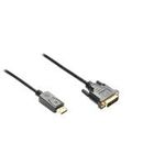 Anschlusskabel DisplayPort auf DVI-D 24+1 5m, Good Connections® (DP-DVI5)