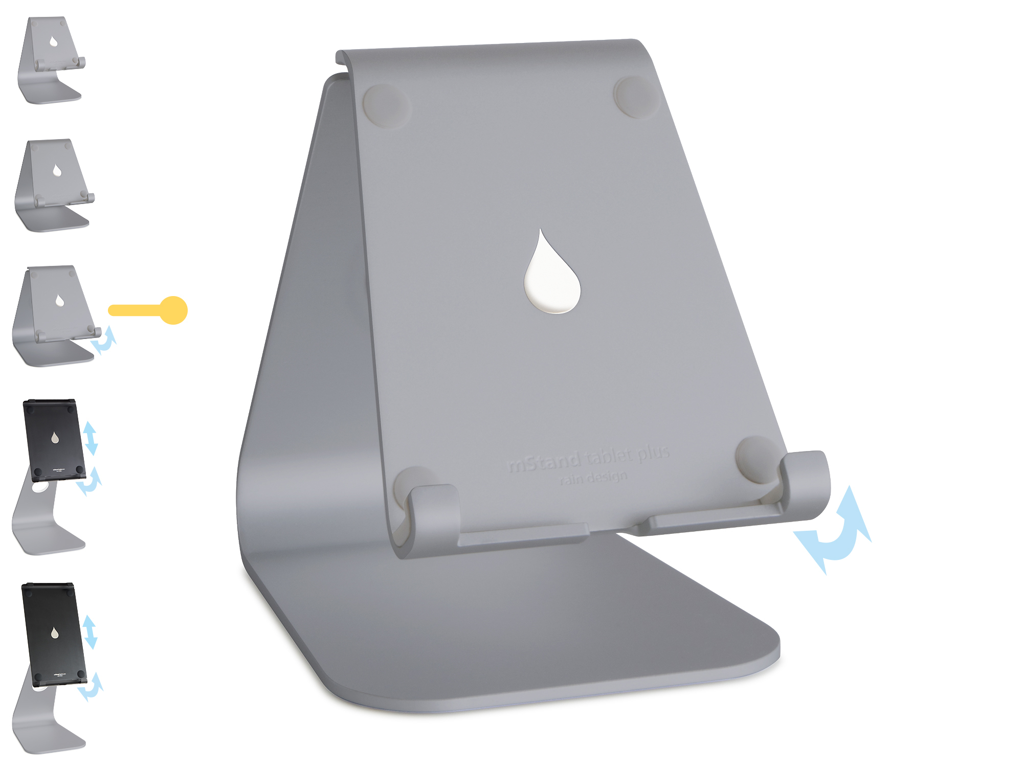 Rain Design mStand tablet plus Tablet-Ständer Space Grau