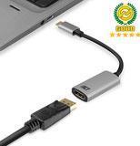 ACT USB-C to DisplayPort female adapter, 4K @ 60Hz, cable length 0.15m, aluminium housing USB-C - DP 4K @60HZ CONVERTER (AC7030)